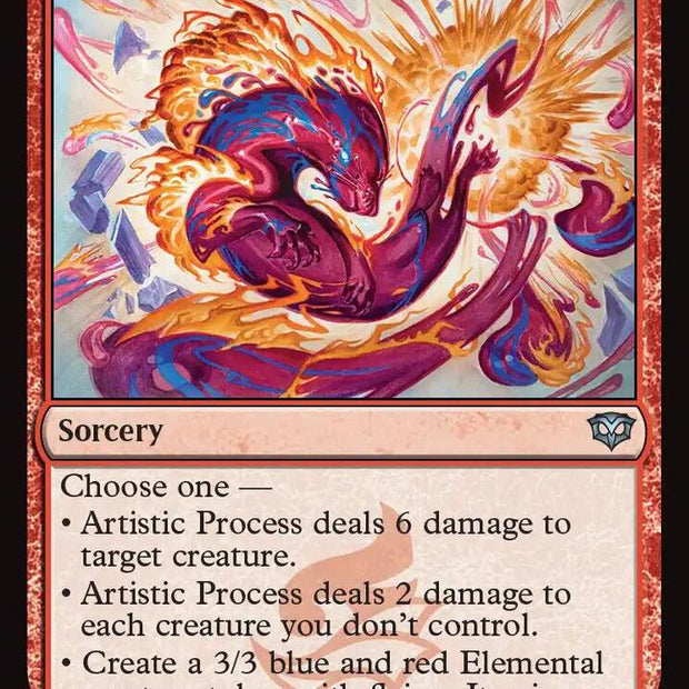 Artistic Process 108 (Secrets of Strixhaven)  - Foil