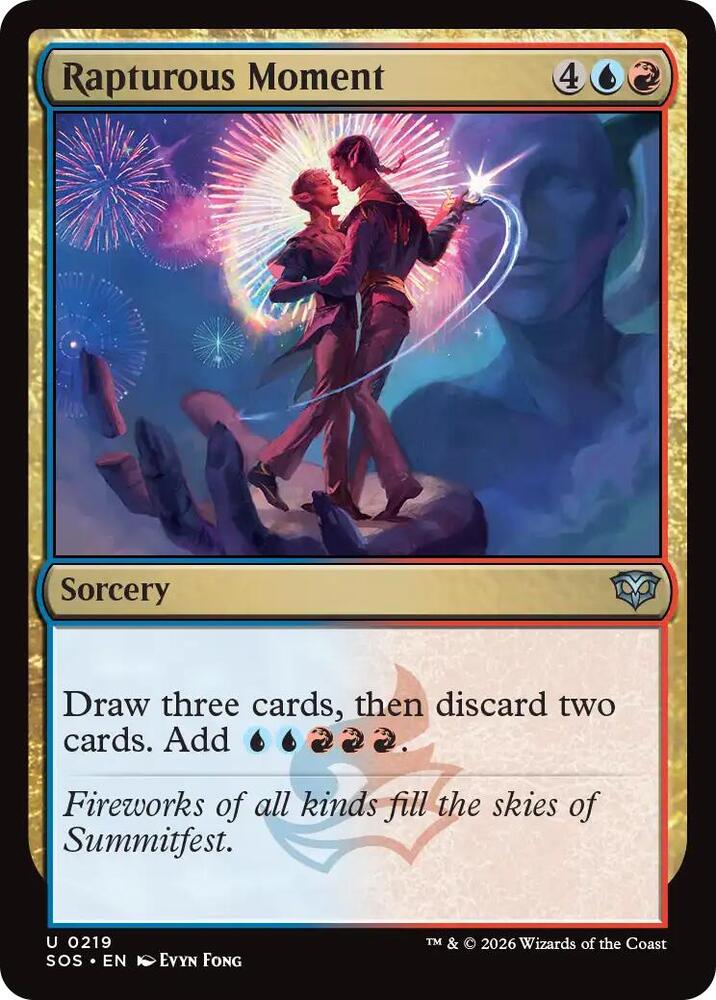 Rapturous Moment 219 (Secrets of Strixhaven)  - Foil