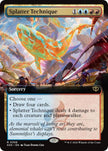 Splatter Technique 356 (Secrets of Strixhaven)  - Extended Art Foil