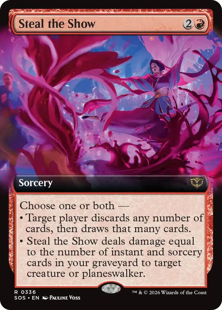 Steal the Show 336 (Secrets of Strixhaven)  - Extended Art Foil