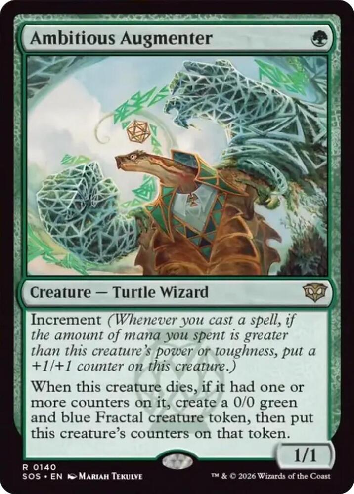 Ambitious Augmenter 140 (Secrets of Strixhaven)  - Foil
