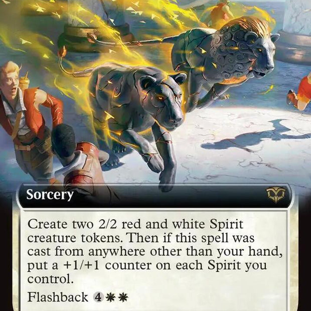 Antiquities on the Loose Extended Art 308 (Secrets of Strixhaven) 