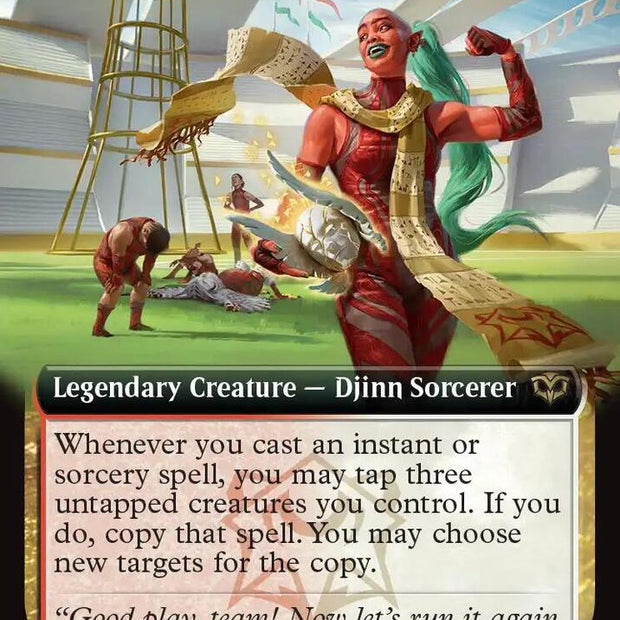 Aziza, Mage Tower Captain 345 (Secrets of Strixhaven)  - Extended Art Foil