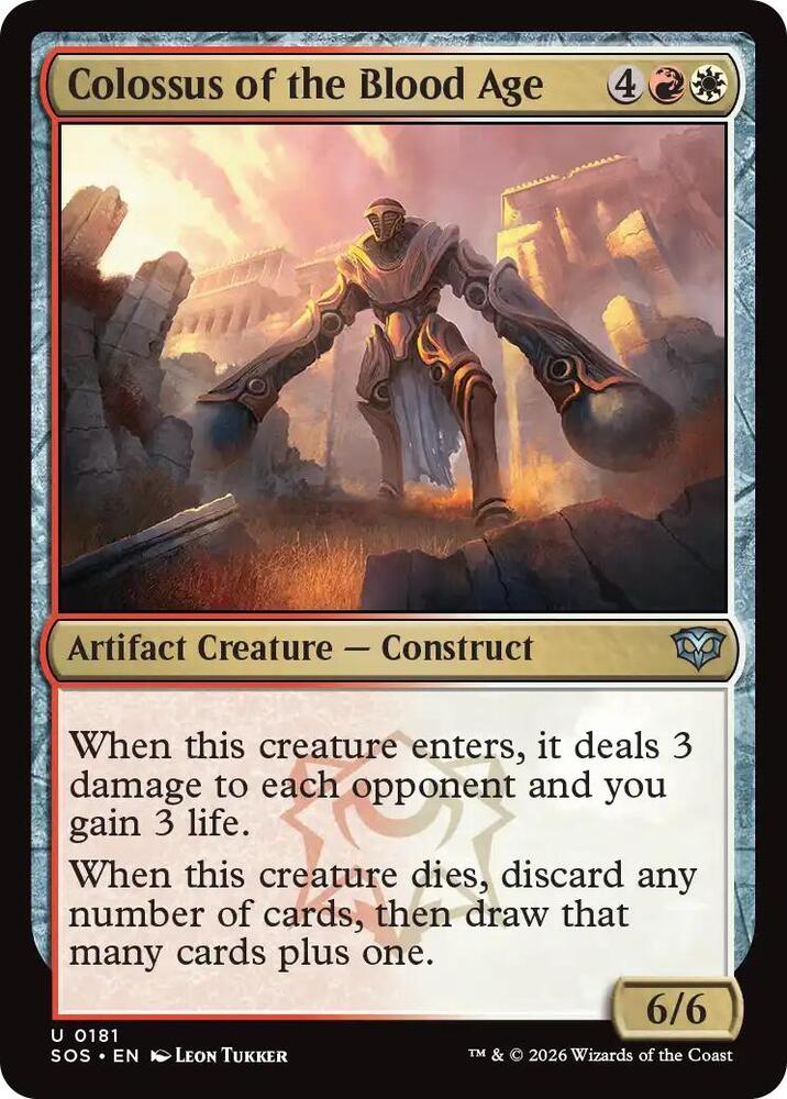 Colossus of the Blood Age 181 (Secrets of Strixhaven) 