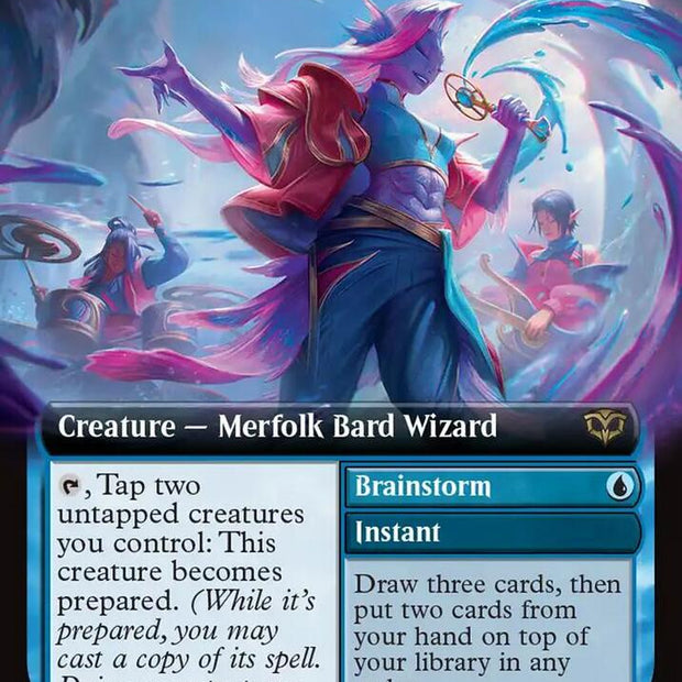 Harmonized Trio // Brainstorm 317 (Secrets of Strixhaven)  - Extended Art