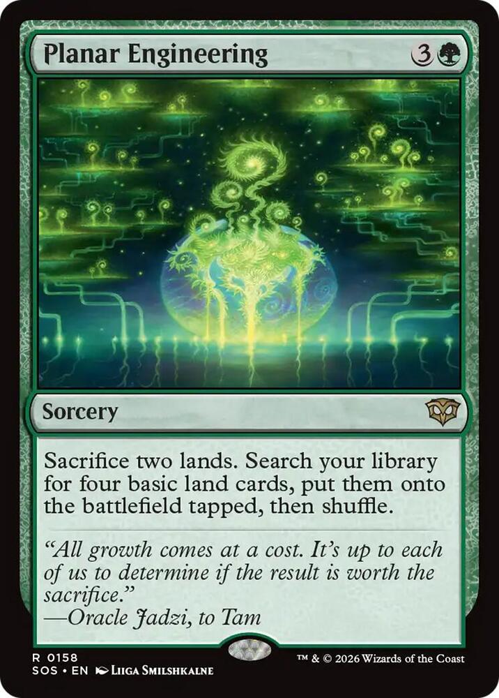 Planar Engineering 158 (Secrets of Strixhaven)  - Foil