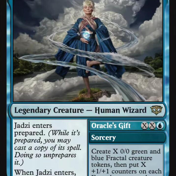 Jadzi, Steward of Fate // Oracle's Gift 55 (Secrets of Strixhaven) 