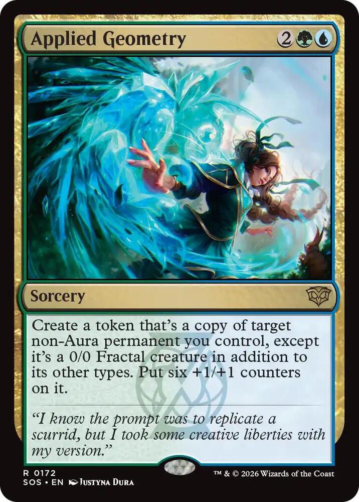 Applied Geometry 172 (Secrets of Strixhaven)  - Foil