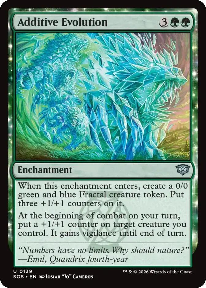 Additive Evolution 139 (Secrets of Strixhaven)  - Foil
