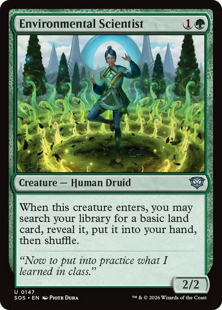 Environmental Scientist 147 (Secrets of Strixhaven)  - Foil