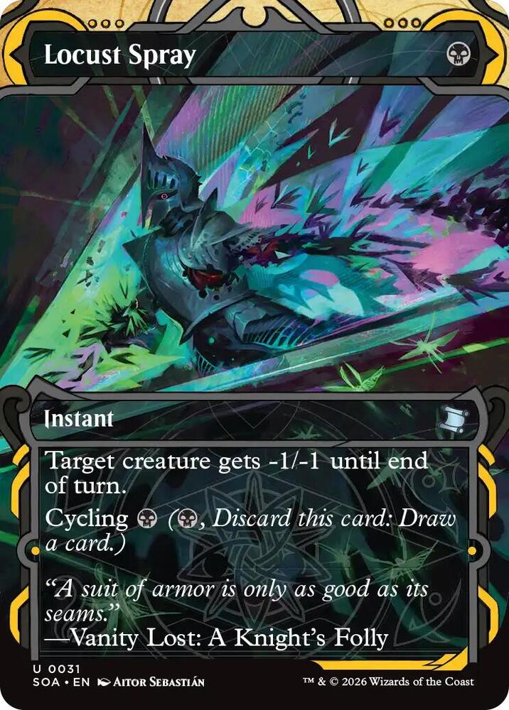 Locust Spray 31 (Secrets of Strixhaven: Mystical Archive) 