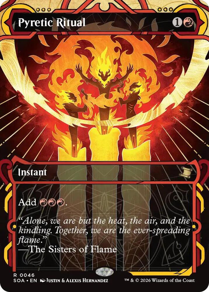 Pyretic Ritual 46 (Secrets of Strixhaven: Mystical Archive)  - Foil