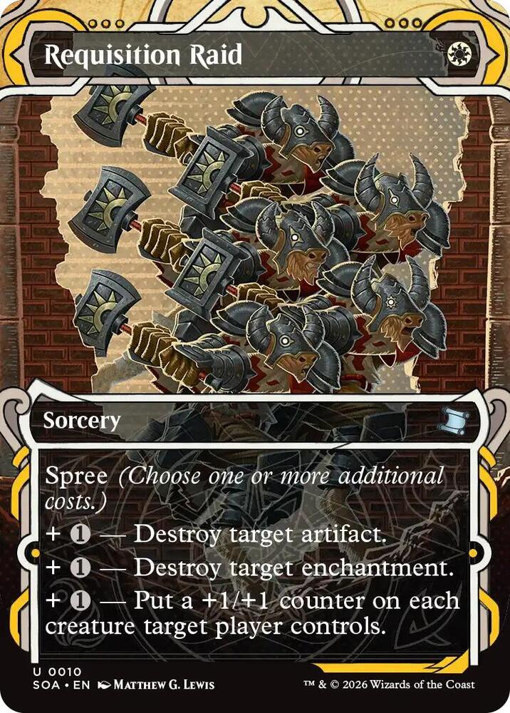 Requisition Raid 10 (Secrets of Strixhaven: Mystical Archive)  - Foil