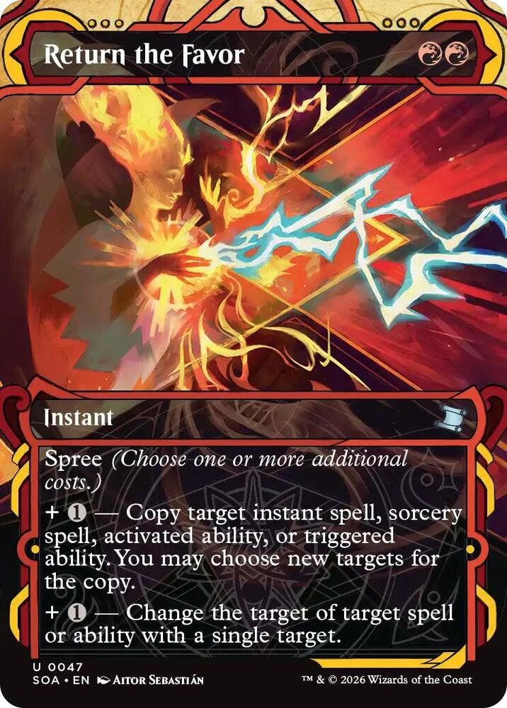 Return the Favor 47 (Secrets of Strixhaven: Mystical Archive)  - Foil