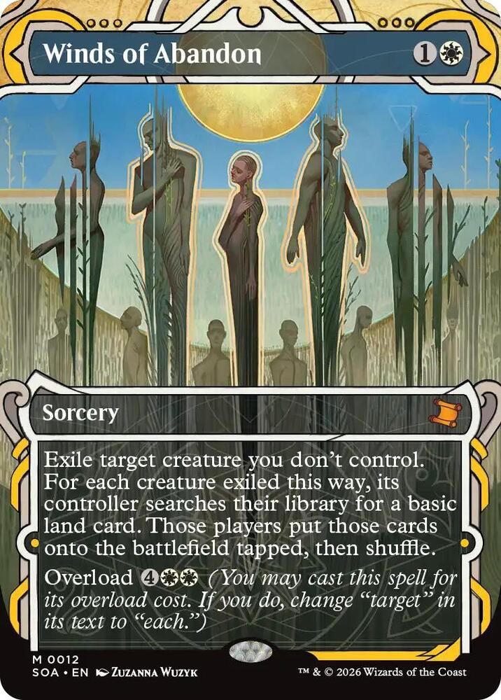 Winds of Abandon 12 (Secrets of Strixhaven: Mystical Archive)  - Foil