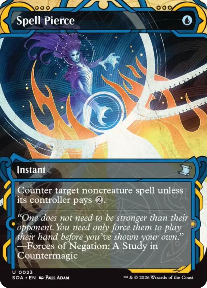Spell Pierce 23 (Secrets of Strixhaven: Mystical Archive) 