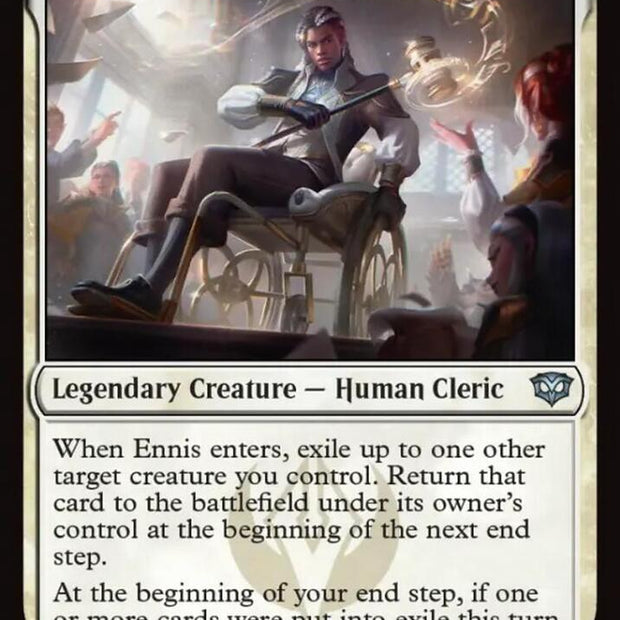 Ennis, Debate Moderator 14 (Secrets of Strixhaven) 