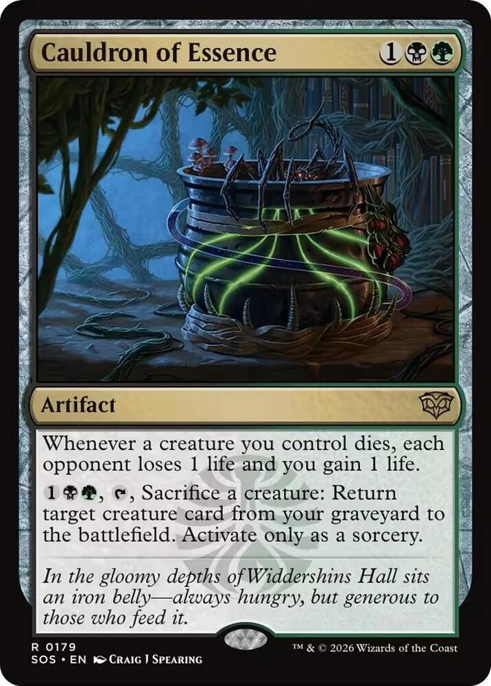 Cauldron of Essence 179 (Secrets of Strixhaven)  - Foil