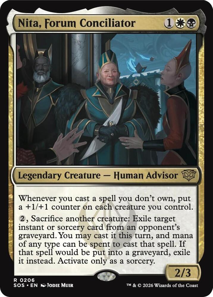 Nita, Forum Conciliator 206 (Secrets of Strixhaven)  - Foil