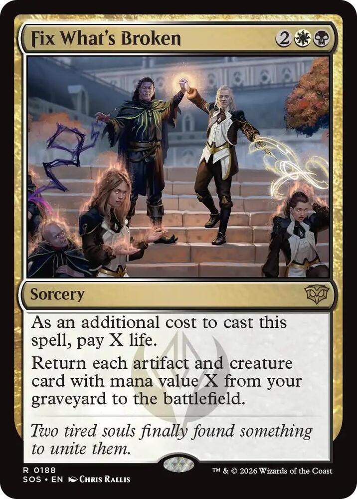 Fix What's Broken 188 (Secrets of Strixhaven) 