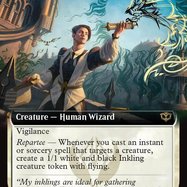 Informed Inkwright 311 (Secrets of Strixhaven)  - Extended Art