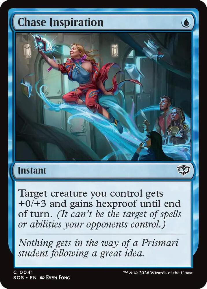 Chase Inspiration 41 (Secrets of Strixhaven)  - Foil