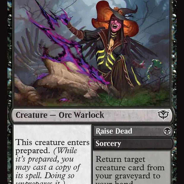 Cheerful Osteomancer // Raise Dead 76 (Secrets of Strixhaven) 