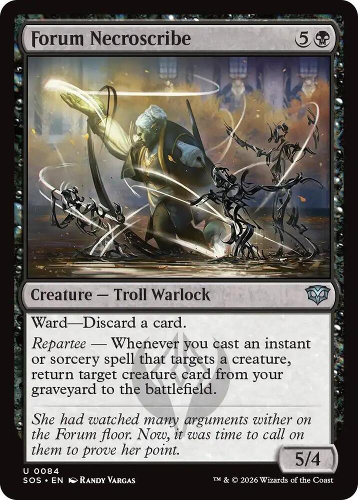Forum Necroscribe 84 (Secrets of Strixhaven)  - Foil