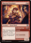 Blazing Firesinger // Seething Song 109 (Secrets of Strixhaven)  - Foil