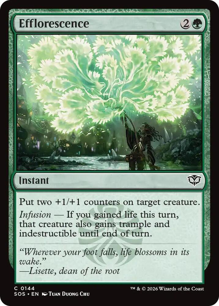 Efflorescence 144 (Secrets of Strixhaven)  - Foil