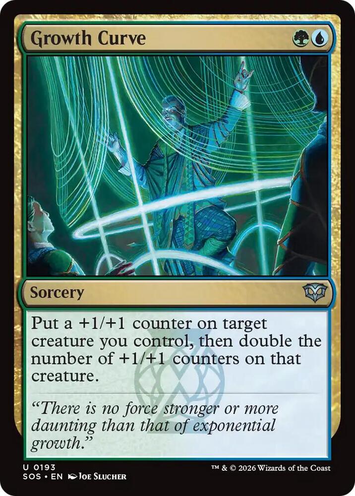 Growth Curve 193 (Secrets of Strixhaven)  - Foil