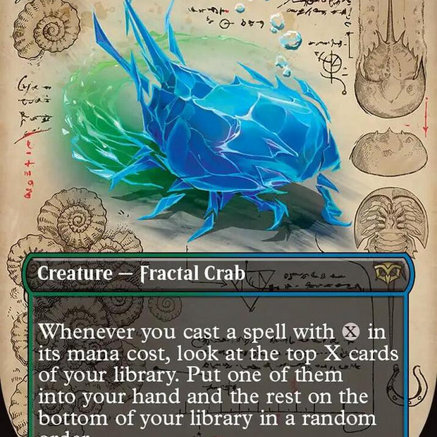 Geometer's Arthropod 300 (Secrets of Strixhaven)  - Borderless Foil