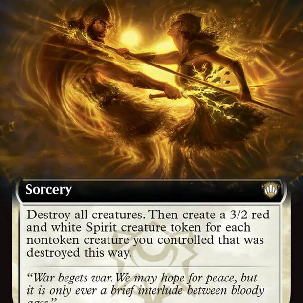 Ceaseless Conflict 62 (Commander: Secrets of Strixhaven)  - Extended Art