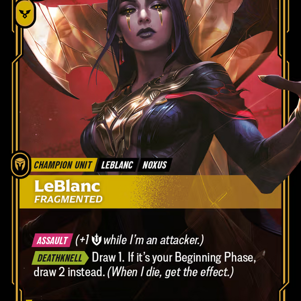 LeBlanc - Fragmented 172/219 (Unleashed)  - Foil