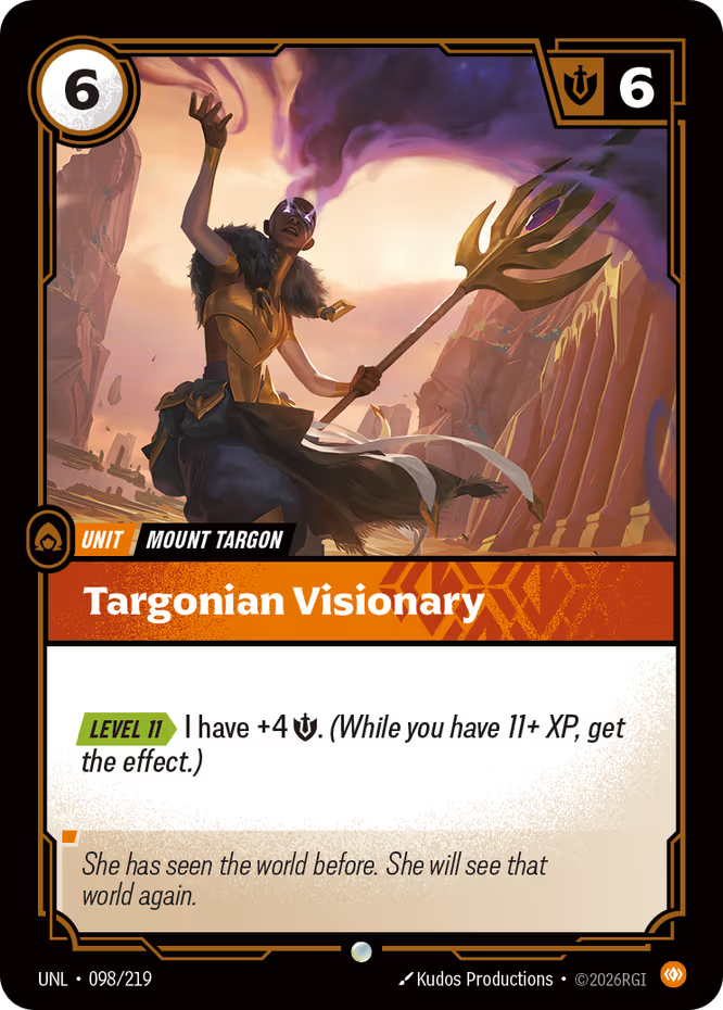 Targonian Visionary 098/219 (Unleashed) 