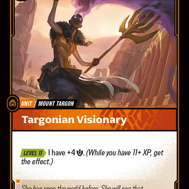 Targonian Visionary 098/219 (Unleashed) 