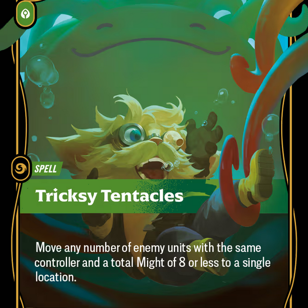 Tricksy Tentacles 054/219 (Unleashed)  - Foil