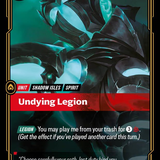 Undying Legion 025/219 (Unleashed)  - Foil