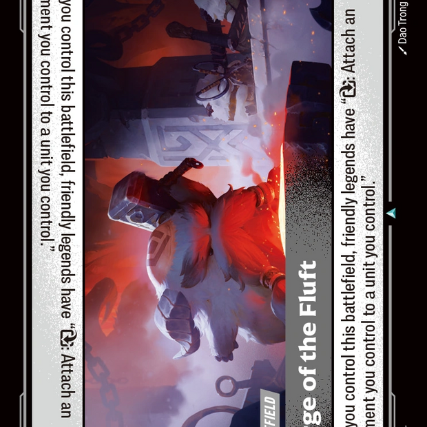 Forge of the Fluft 208/221 (Spiritforged)  - Foil