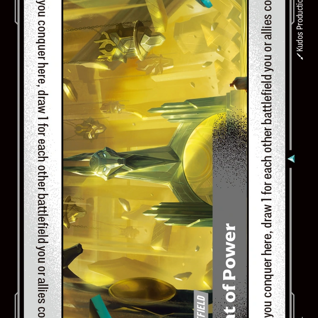 Seat of Power 217/221 (Spiritforged)  - Foil