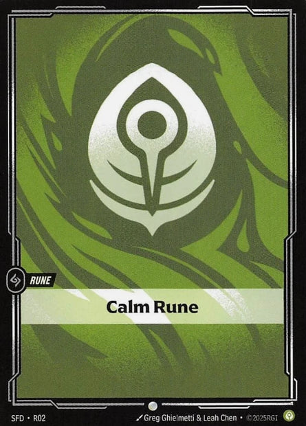 Calm Rune R02 (Spiritforged) 