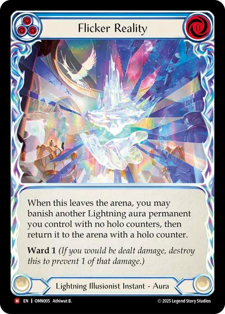 Flicker Reality OMN005 (Omens of the Third Age)  - Rainbow Foil