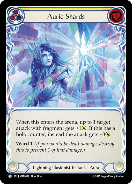 Auric Shards OMN028 (Omens of the Third Age)  - Rainbow Foil