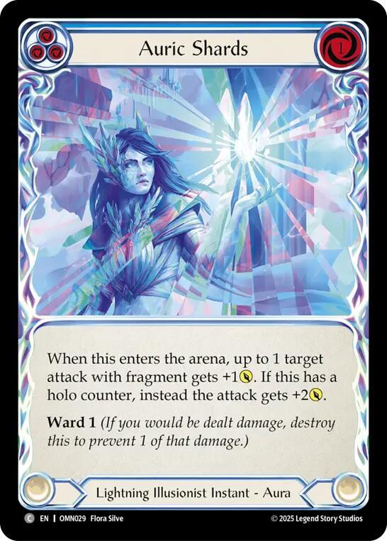 Auric Shards OMN029 (Omens of the Third Age)  - Rainbow Foil