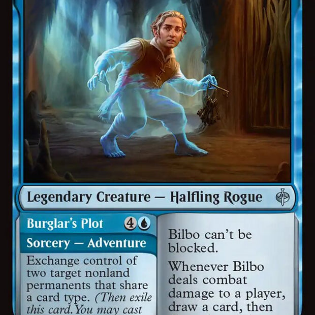 Bilbo, Luckwearer // Burglar's Plot 32 (The Hobbit)  - Foil