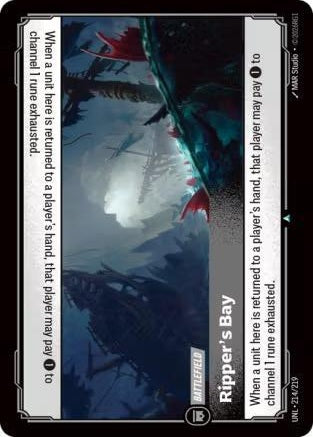 Ripper's Bay 214/219 (Unleashed)  - Foil