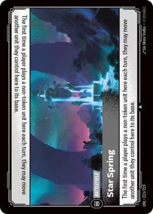 Star Spring 215/219 (Unleashed) 