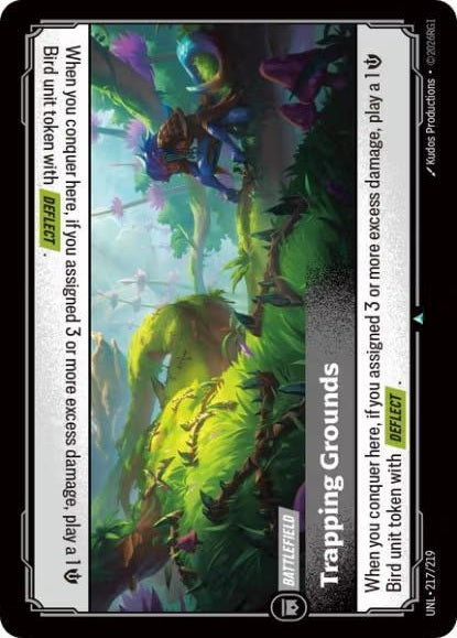 Trapping Grounds 217/219 (Unleashed)  - Foil