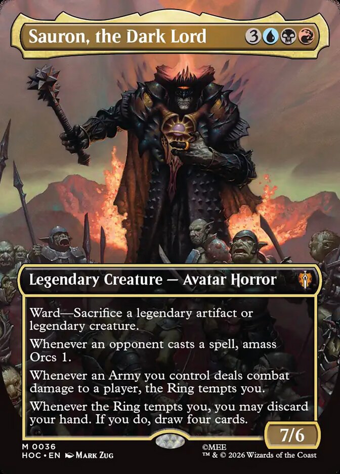 Sauron, the Dark Lord 36 (The Hobbit: Eternal-Legal)  - Borderless