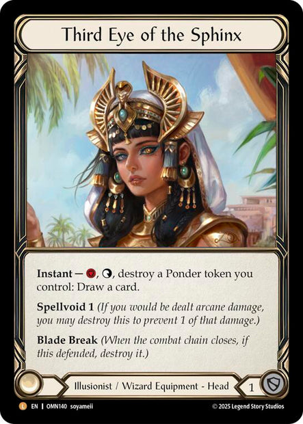 Third Eye of the Sphinx OMN140 (Omens of the Third Age)  - Rainbow Foil